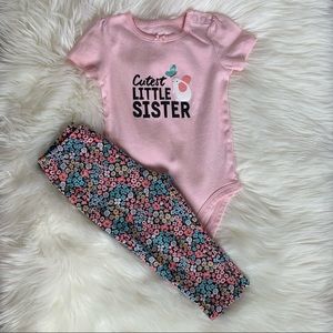 Carter’s ‘Cutest Little Sister’ Outfit